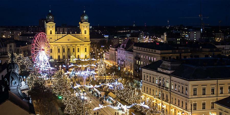 Rose Central Apartment Debrecen Dış mekan fotoğraf